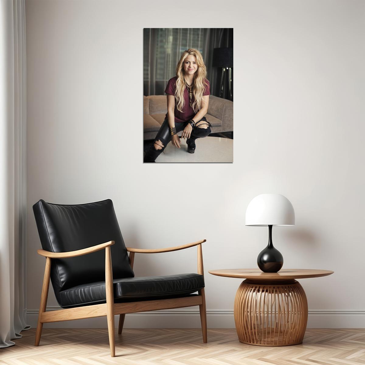 Shakira Celebrity Singer Record Producer Song Poster Wall Art Print Home Wall Decor - xonomax