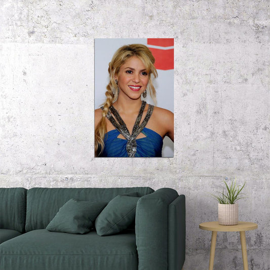 Shakira Celebrity Singer Record Producer Album Poster Wall Art Print Home Wall Decor - xonomax