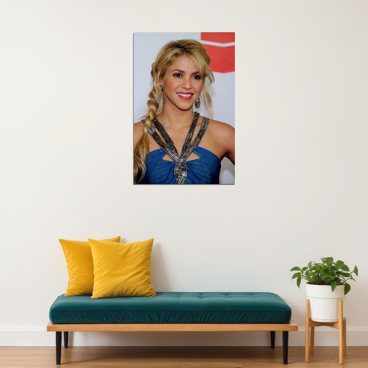 Shakira Celebrity Singer Record Producer Album Poster Wall Art Print Home Wall Decor - xonomax