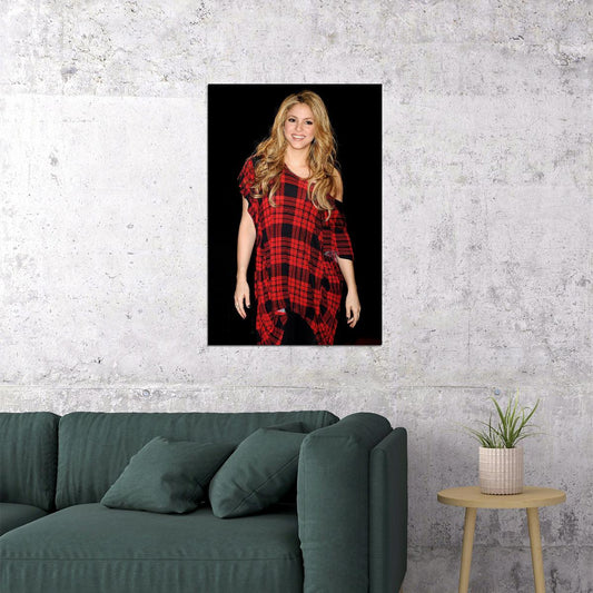 Shakira Celebrity Singer Record Producer Dancer Poster Wall Art Print Home Wall Decor - xonomax