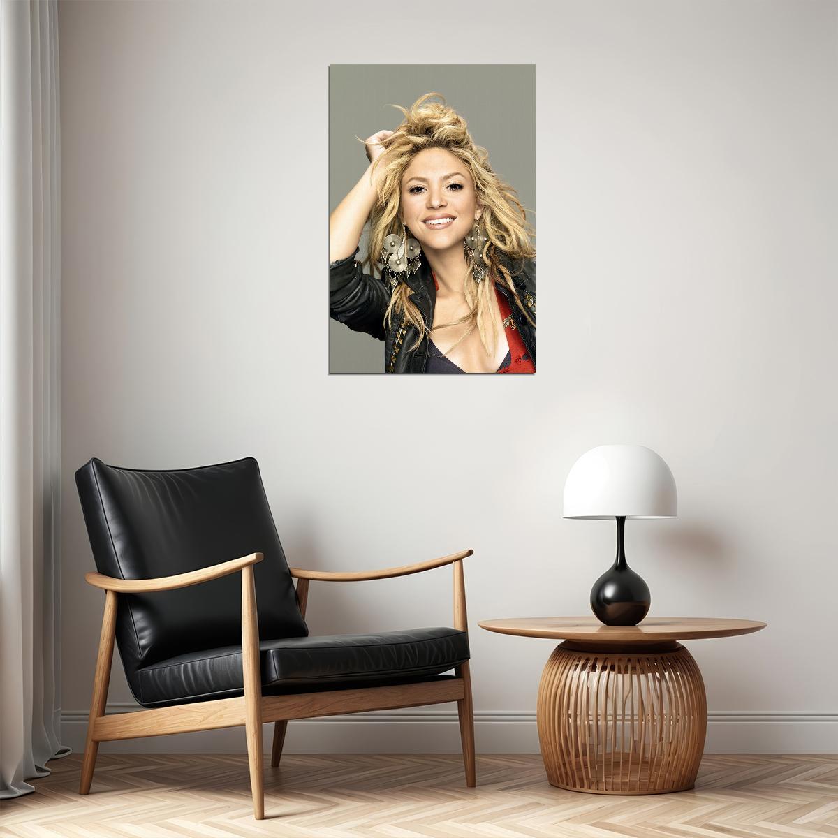 Shakira Celebrity Singer Record Producer Dancer Poster Wall Art Print Home Wall Decor - xonomax