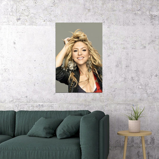 Shakira Celebrity Singer Record Producer Dancer Poster Wall Art Print Home Wall Decor - xonomax