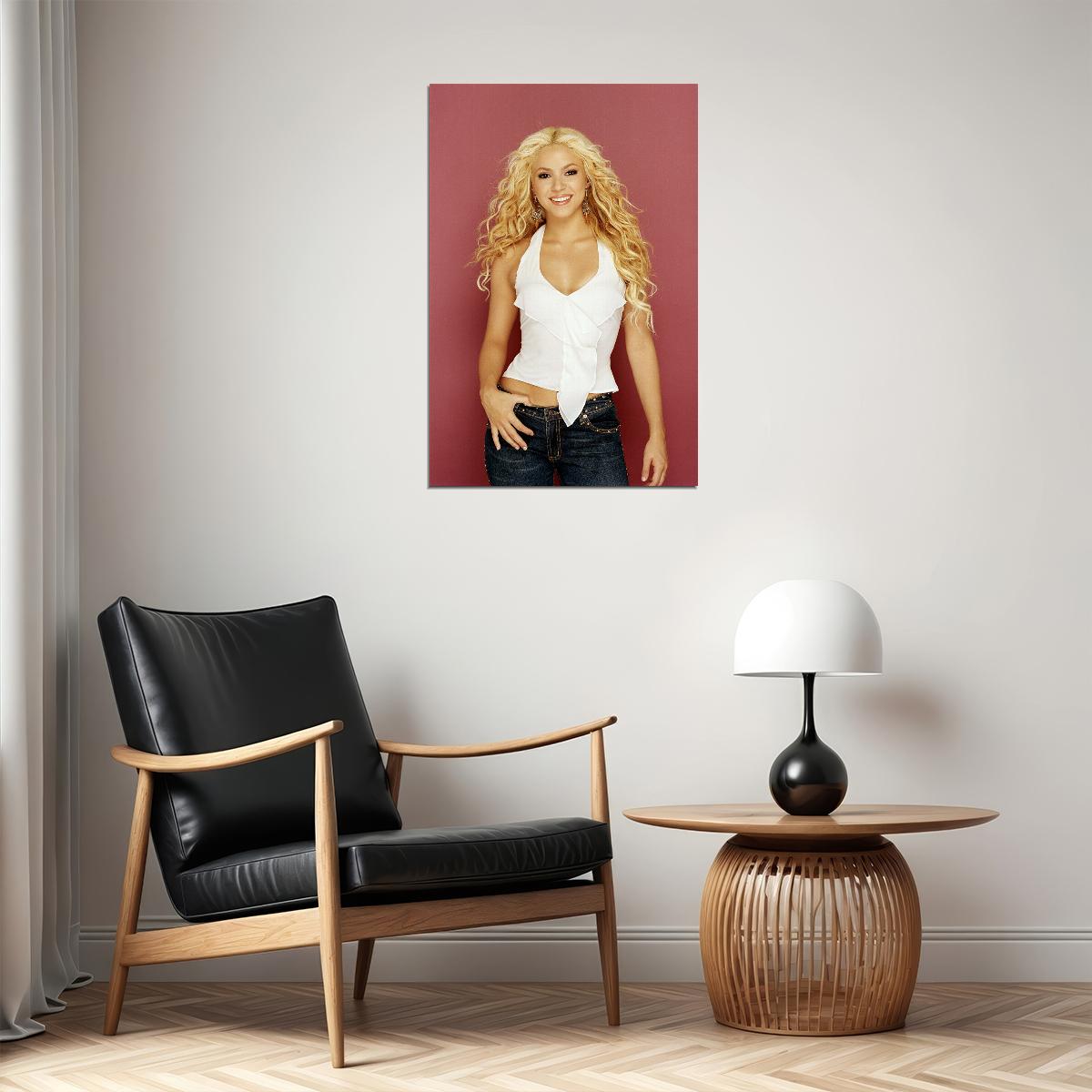 Shakira Celebrity Musician Record Producer Poster Wall Art Print Home Wall Decor - xonomax