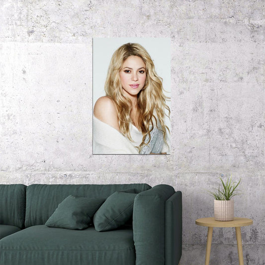Shakira Celebrity Singer Record Producer Poster Wall Art Print Home Wall Decor - xonomax