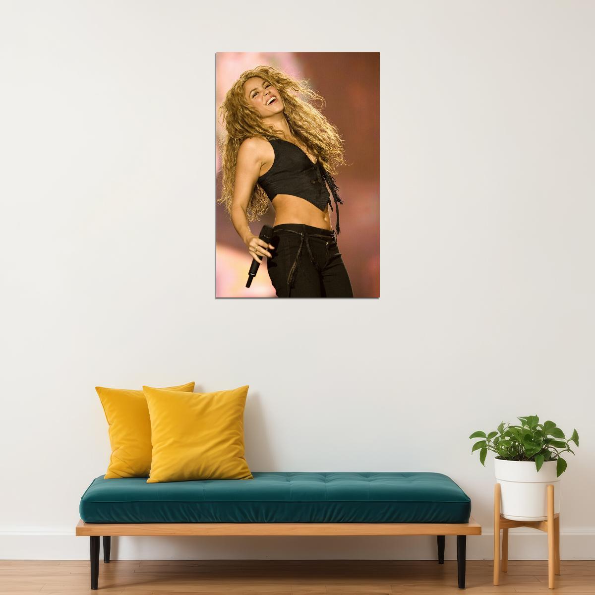 Shakira Celebrity Singer Album Philanthropist Poster Wall Art Print Home Wall Decor - xonomax