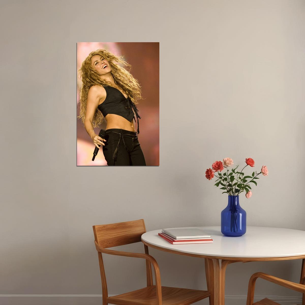 Shakira Celebrity Singer Album Philanthropist Poster Wall Art Print Home Wall Decor - xonomax