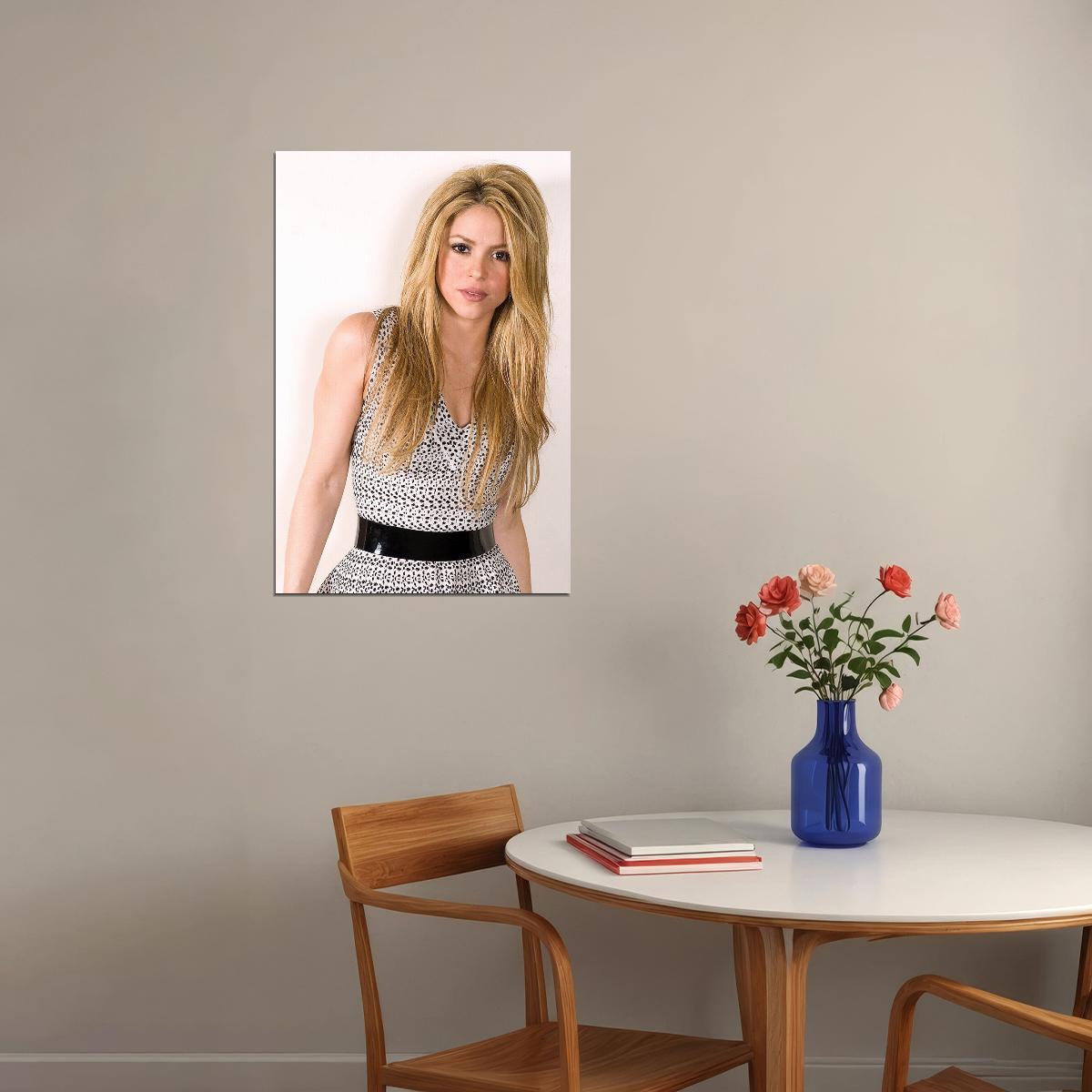 Shakira Celebrity Musician Record Producer Dancer Poster Wall Art Print Home Wall Decor - xonomax