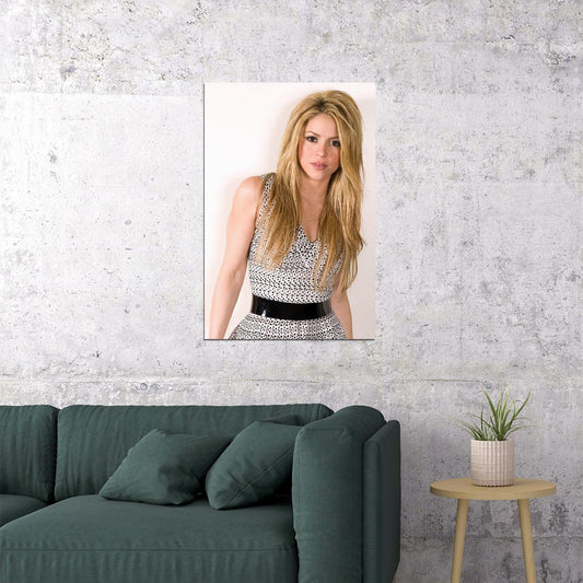 Shakira Celebrity Musician Record Producer Dancer Poster Wall Art Print Home Wall Decor - xonomax