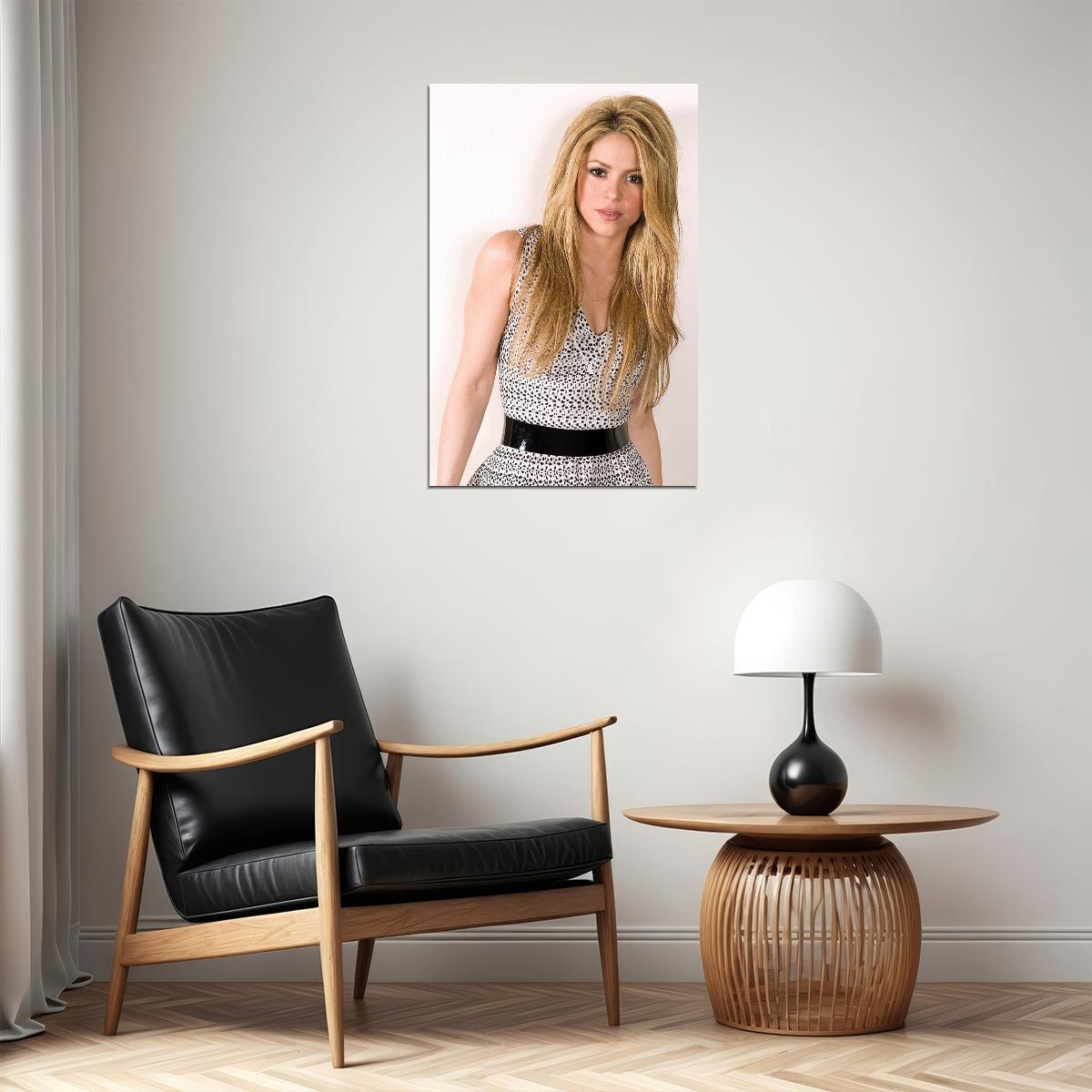 Shakira Celebrity Musician Record Producer Dancer Poster Wall Art Print Home Wall Decor - xonomax
