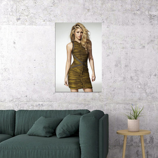 Shakira Celebrity Singer Record Producer Poster Wall Art Print Home Wall Decor - xonomax