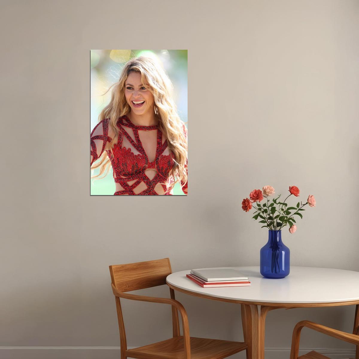 Shakira Celebrity Musician Singer Album Poster Wall Art Print Home Wall Decor - xonomax