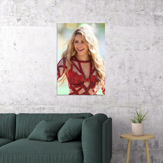 Shakira Celebrity Musician Singer Album Poster Wall Art Print Home Wall Decor - xonomax