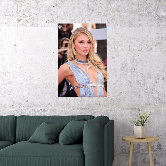 Romee Strijd Celebrity Fashion Model Artist Poster Wall Art Print Home Wall Decor - xonomax
