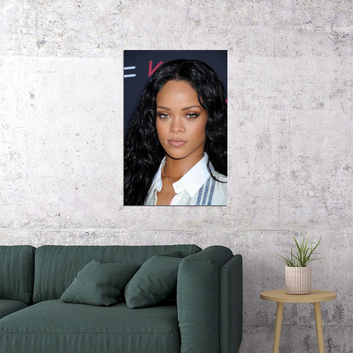 Rihanna Celebrity Music Singer Actress Artist Poster Wall Art Print Home Wall Decor