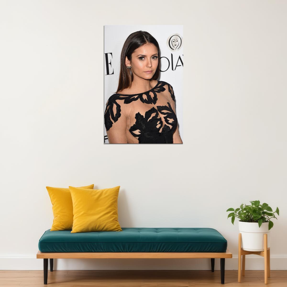 Nina Dobrev Celebrity Movie Actor Model Poster Wall Art Print Home Wall Decor - xonomax