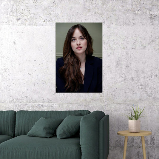 Dakota Johnson Celebrity Movie Actor Model Poster Wall Art Print Home Wall Decor - xonomax