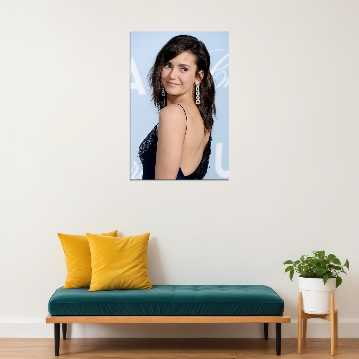 Nina Dobrev Celebrity Cinema Actor Model Poster Wall Art Print Home Wall Decor - xonomax