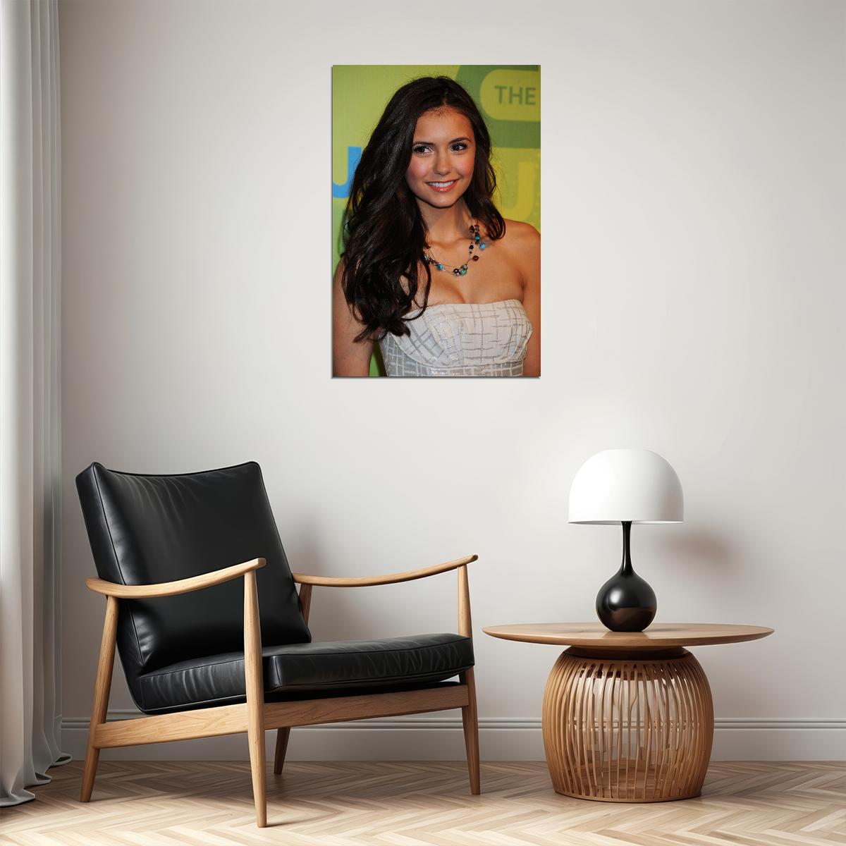 Nina Dobrev Tv Series Actor Fashion Model Poster Wall Art Print Home Wall Decor - xonomax