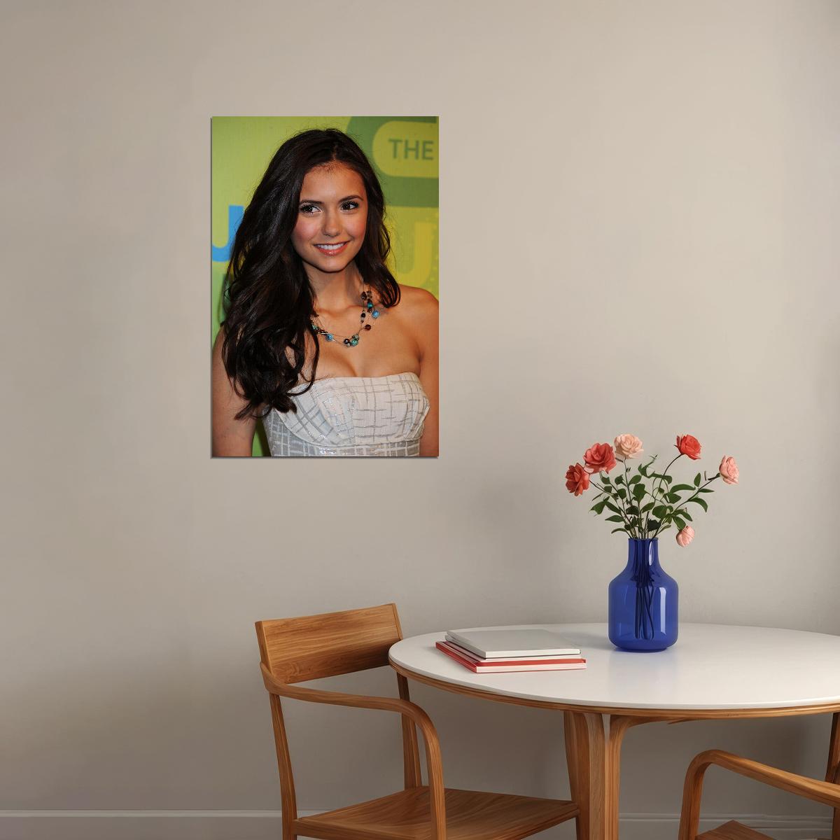 Nina Dobrev Tv Series Actor Fashion Model Poster Wall Art Print Home Wall Decor - xonomax