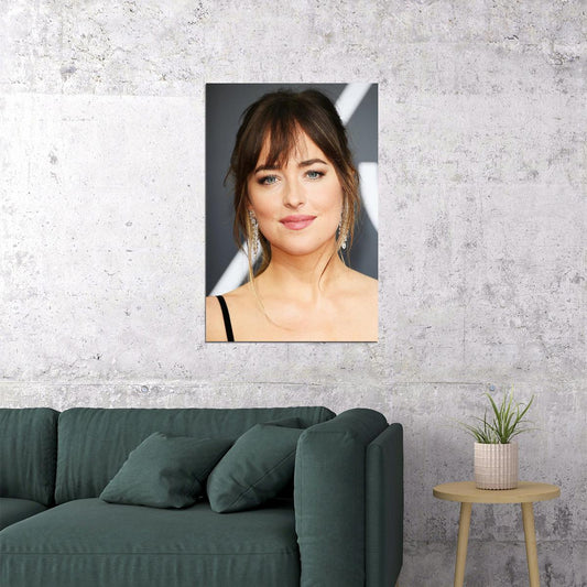 Dakota Johnson Celebrity Cinema Actress Model Poster Wall Art Print Home Wall Decor - xonomax