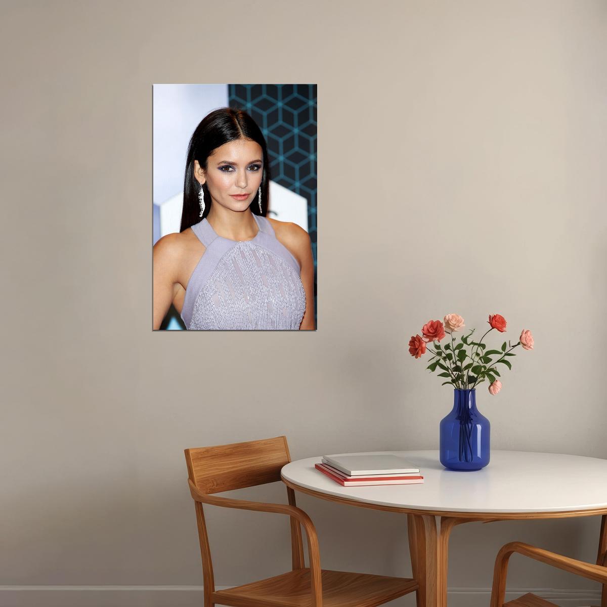 Nina Dobrev Tv Series Actress Fashion Model Poster Wall Art Print Home Wall Decor - xonomax