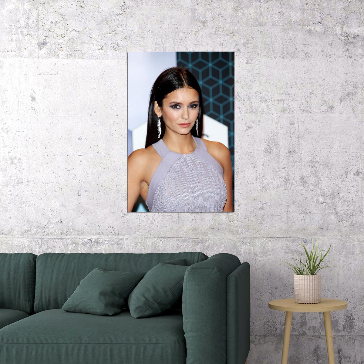 Nina Dobrev Tv Series Actress Fashion Model Poster Wall Art Print Home Wall Decor - xonomax