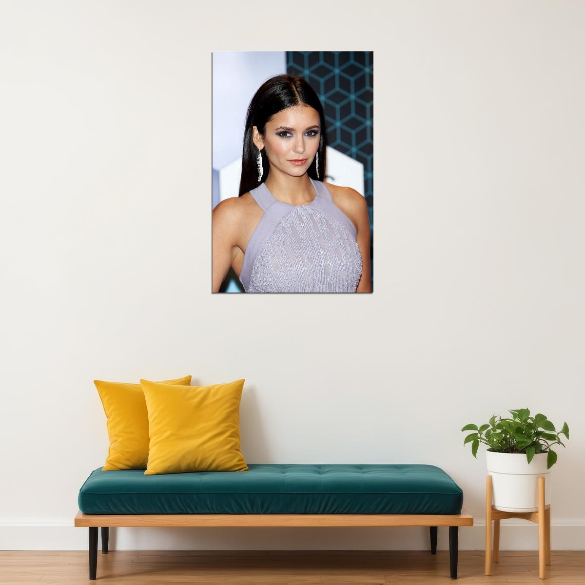 Nina Dobrev Tv Series Actress Fashion Model Poster Wall Art Print Home Wall Decor - xonomax