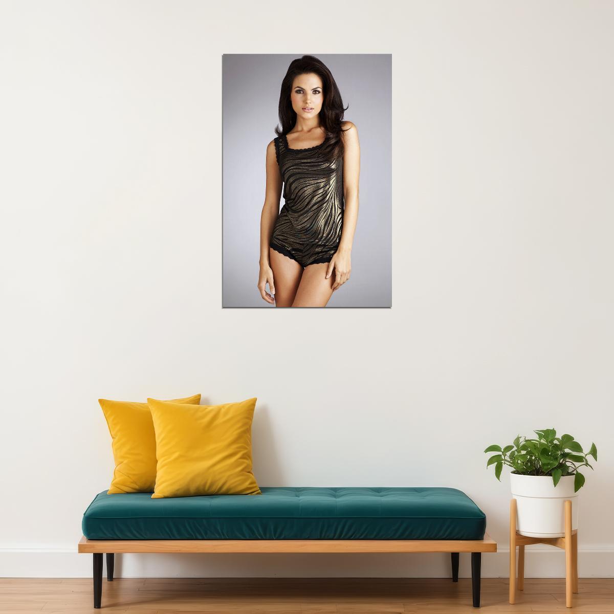 Diana Morales Celebrity Beauty Model Artist Poster Wall Art Print Home Wall Decor - xonomax