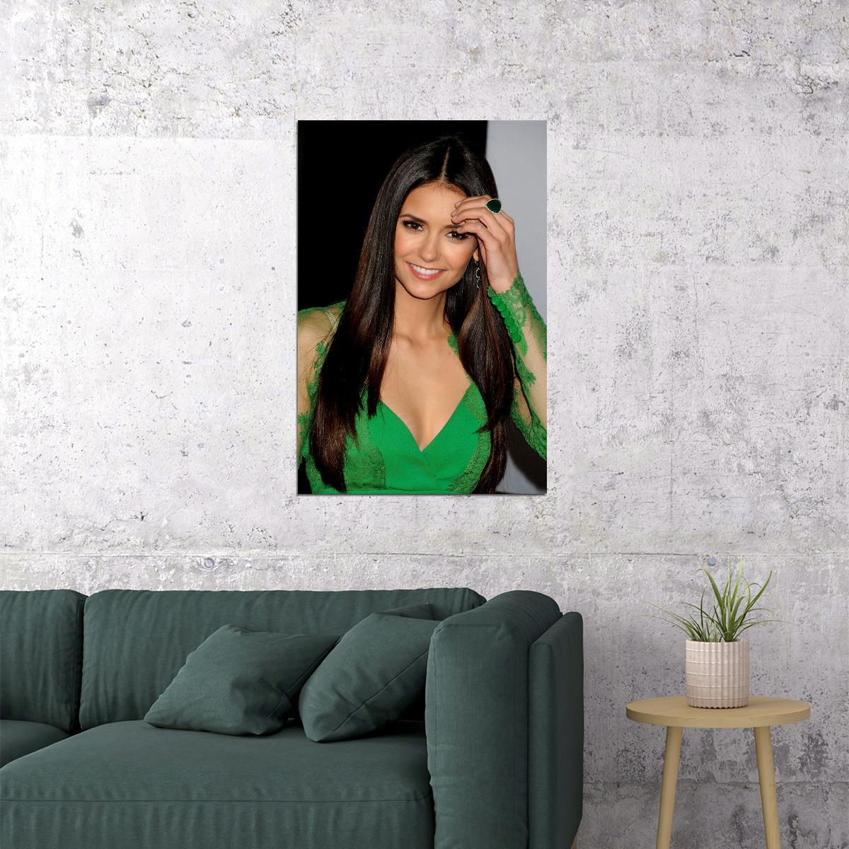 Nina Dobrev Tv Series Actress Beauty Model Poster Wall Art Print Home Wall Decor - xonomax