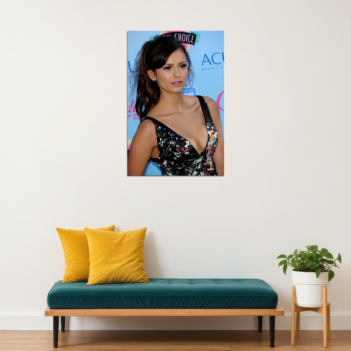 Nina Dobrev Tv Series Actor Beauty Model Poster Wall Art Print Home Wall Decor - xonomax
