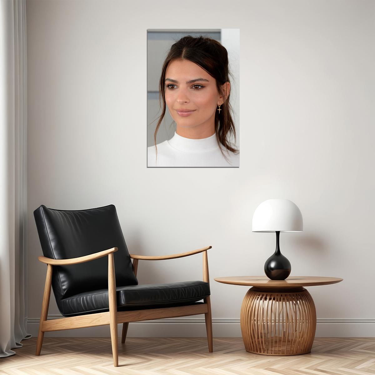 Emily Ratajkowski Cinema Actress Beauty Model Poster Wall Art Print Home Wall Decor - xonomax