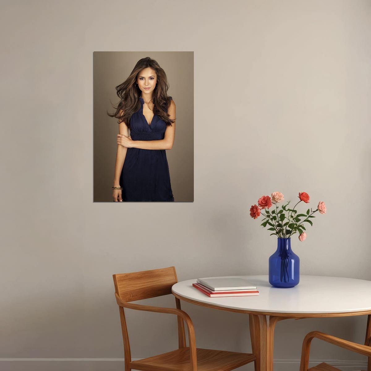 Nina Dobrev Celebrity Actor Beauty Model Poster Wall Art Print Home Wall Decor - xonomax