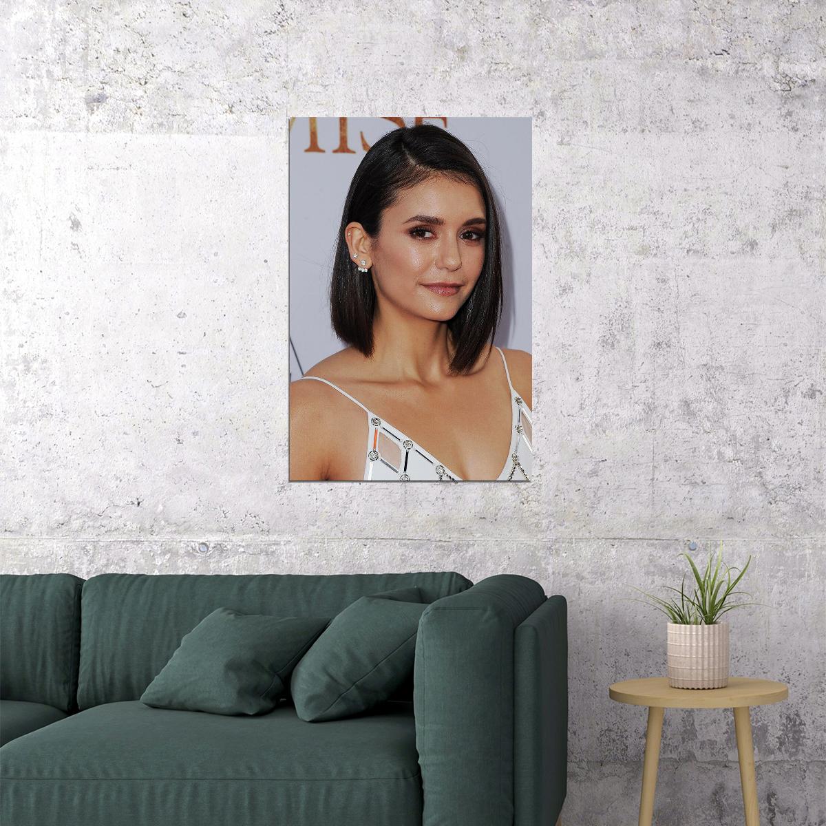 Nina Dobrev Celebrity Tv Series Actor Model Poster Wall Art Print Home Wall Decor - xonomax