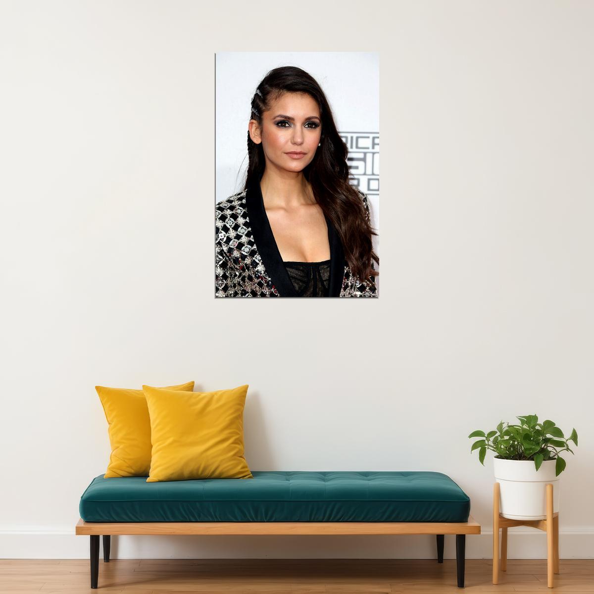 Nina Dobrev Celebrity Tv Series Actress Model Poster Wall Art Print Home Wall Decor - xonomax