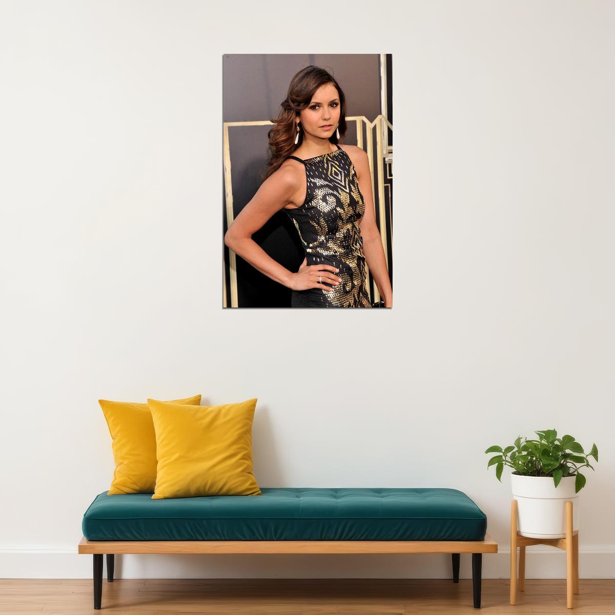Nina Dobrev Celebrity Movie Actress Model Poster Wall Art Print Home Wall Decor - xonomax