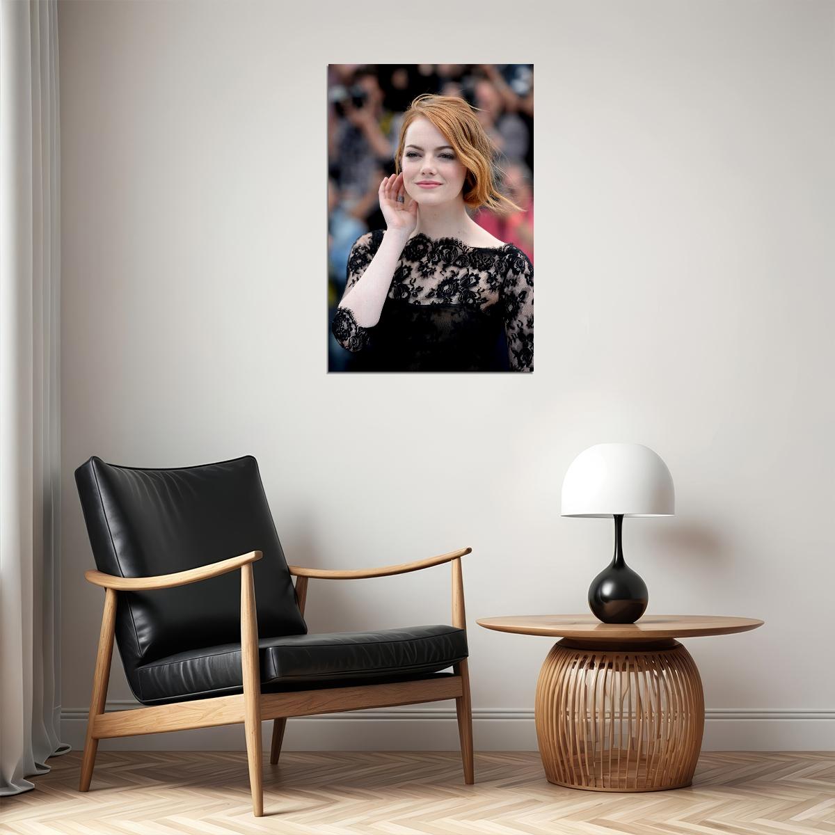 Emma Stone Celebrity Tv Series Actor Voice Actor Poster Wall Art Print Home Wall Decor - xonomax