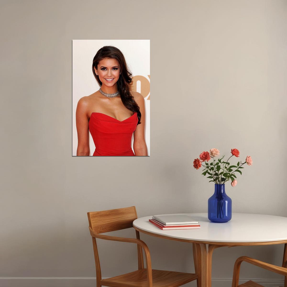Nina Dobrev Celebrity Cinema Actor Model Poster Wall Art Print Home Wall Decor - xonomax