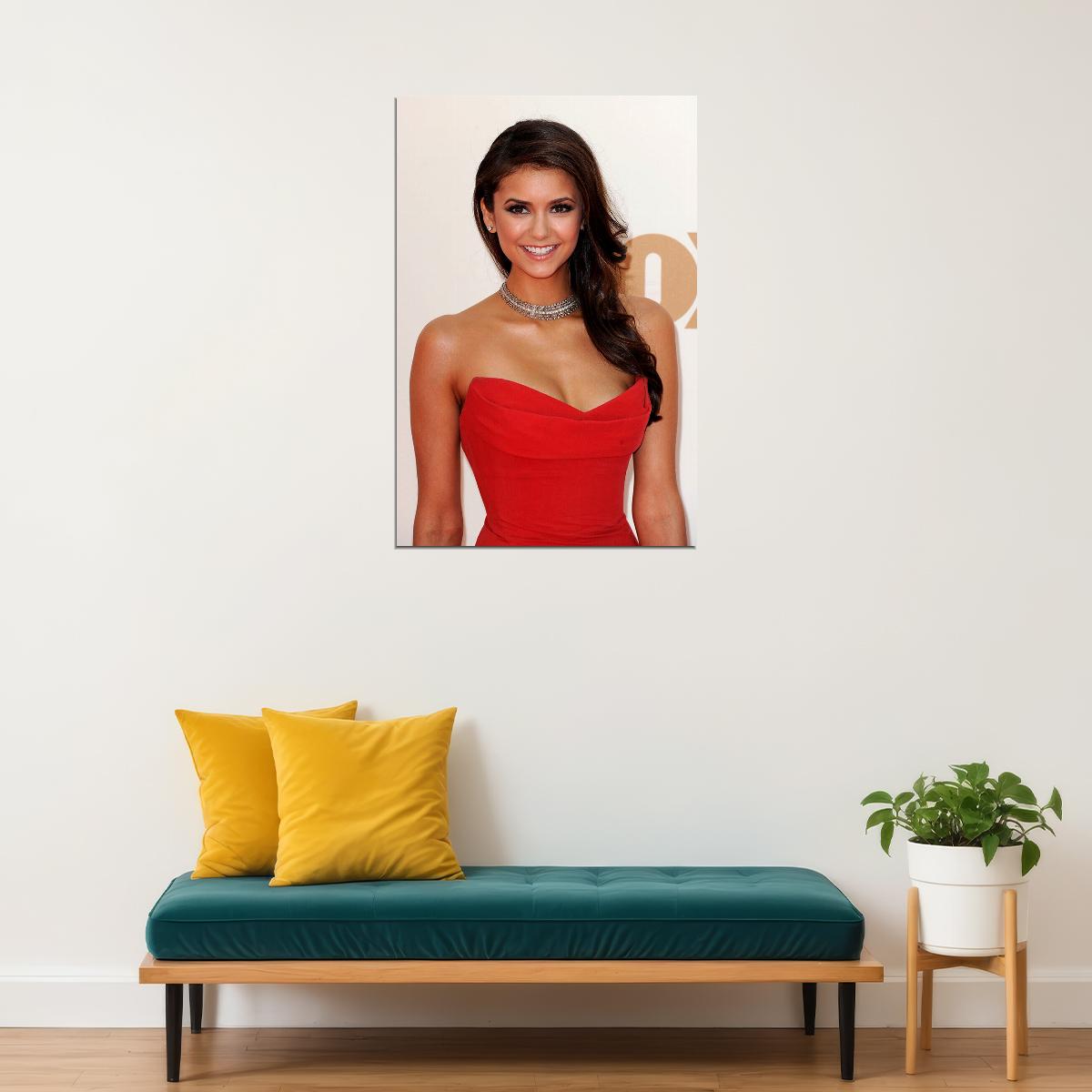 Nina Dobrev Celebrity Cinema Actor Model Poster Wall Art Print Home Wall Decor - xonomax
