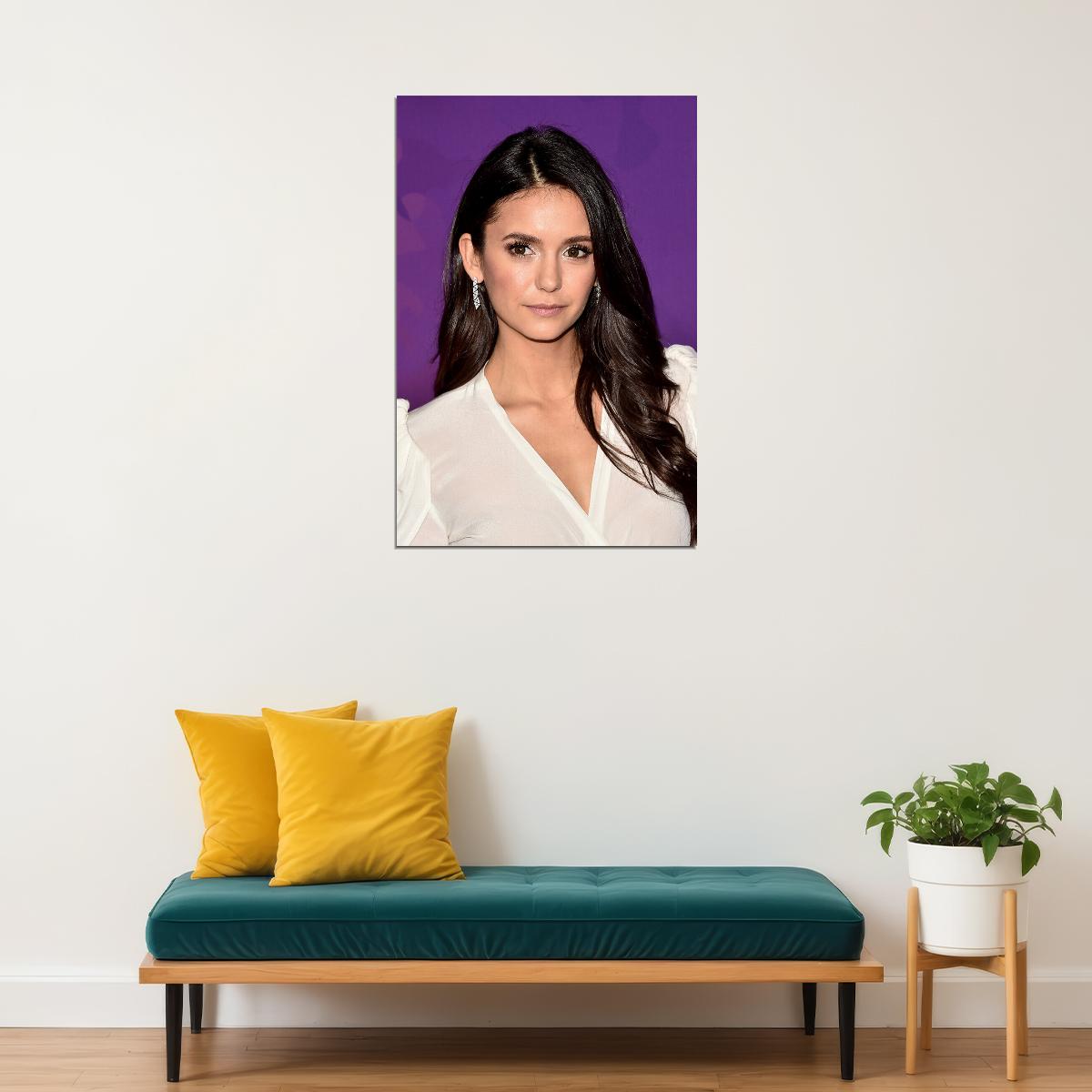 Nina Dobrev Celebrity Cinema Actress Model Poster Wall Art Print Home Wall Decor - xonomax