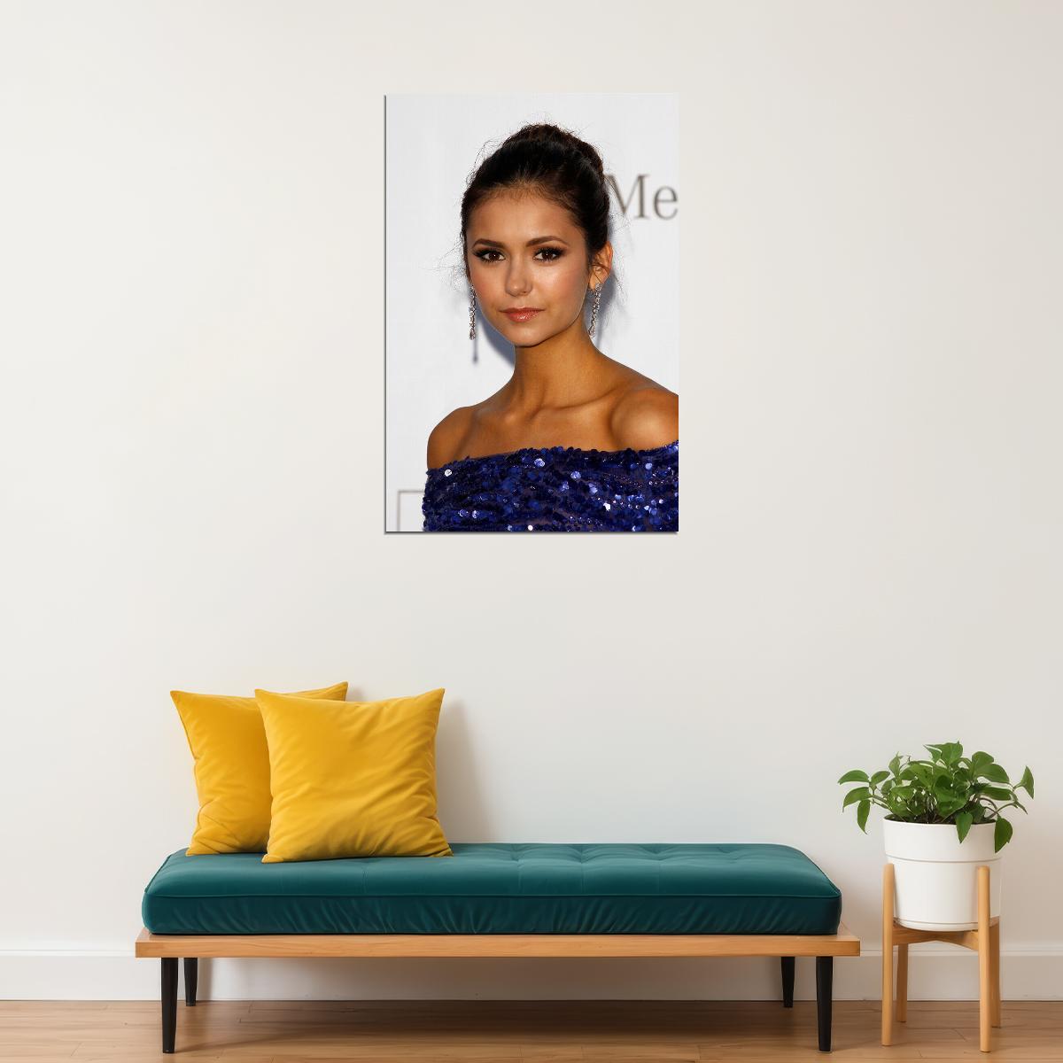 Nina Dobrev Celebrity Cinema Actor Model Poster Wall Art Print Home Wall Decor - xonomax