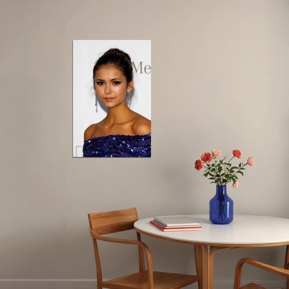 Nina Dobrev Celebrity Cinema Actor Model Poster Wall Art Print Home Wall Decor - xonomax