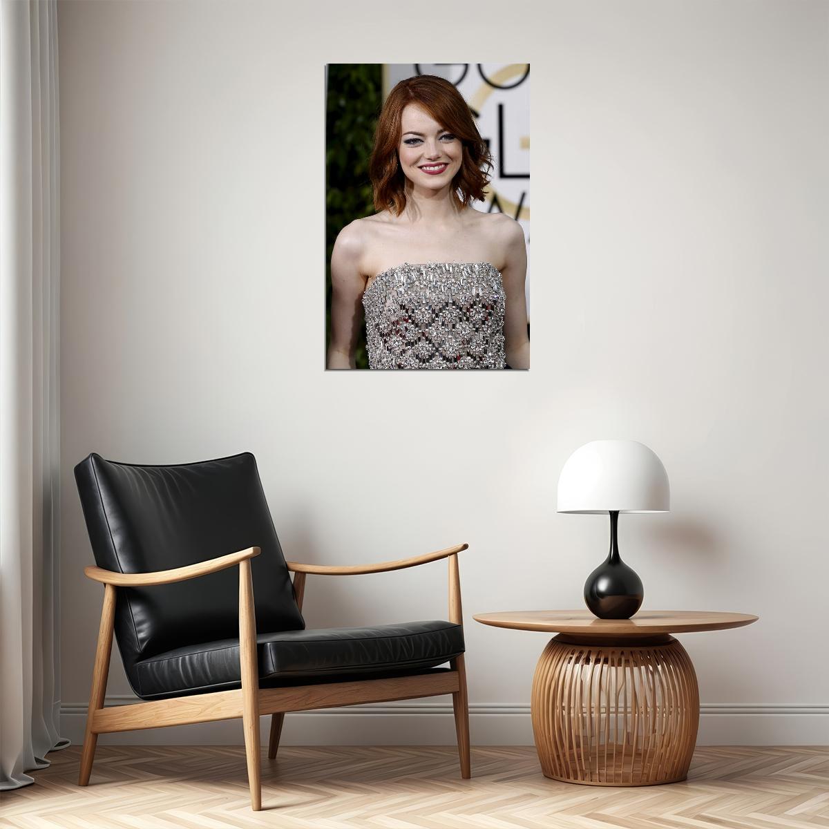 Emma Stone Celebrity Tv Series Actor Artist Poster Wall Art Print Home Wall Decor - xonomax