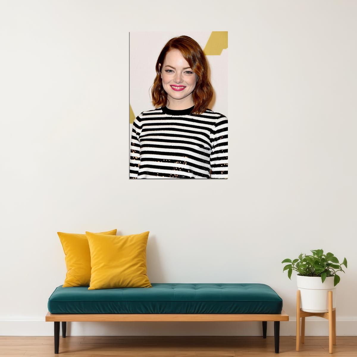Emma Stone Celebrity Female Actor Artist Poster Wall Art Print Home Wall Decor - xonomax