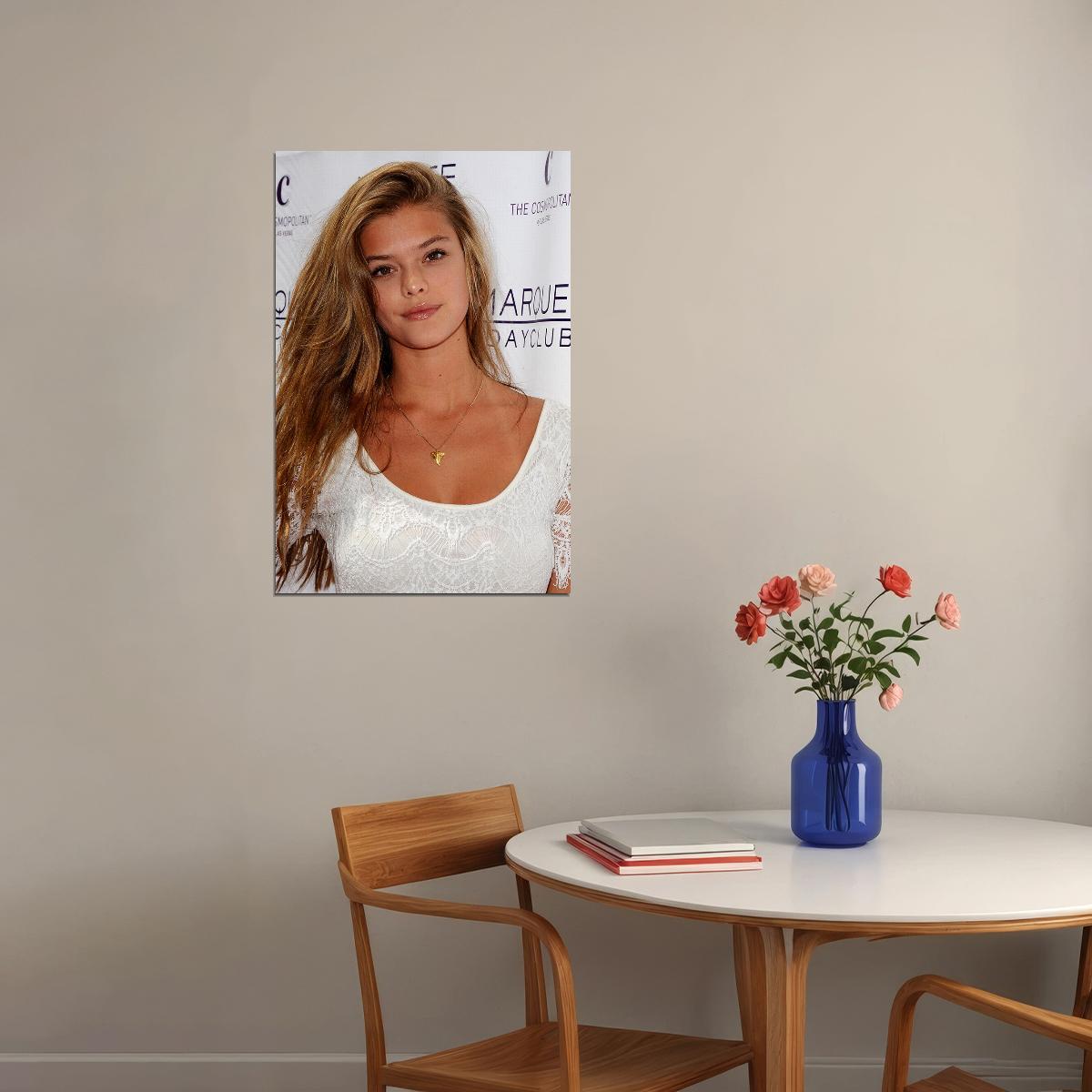 Nina Agdal Celebrity Female Model Actor Poster Wall Art Print Home Wall Decor - xonomax