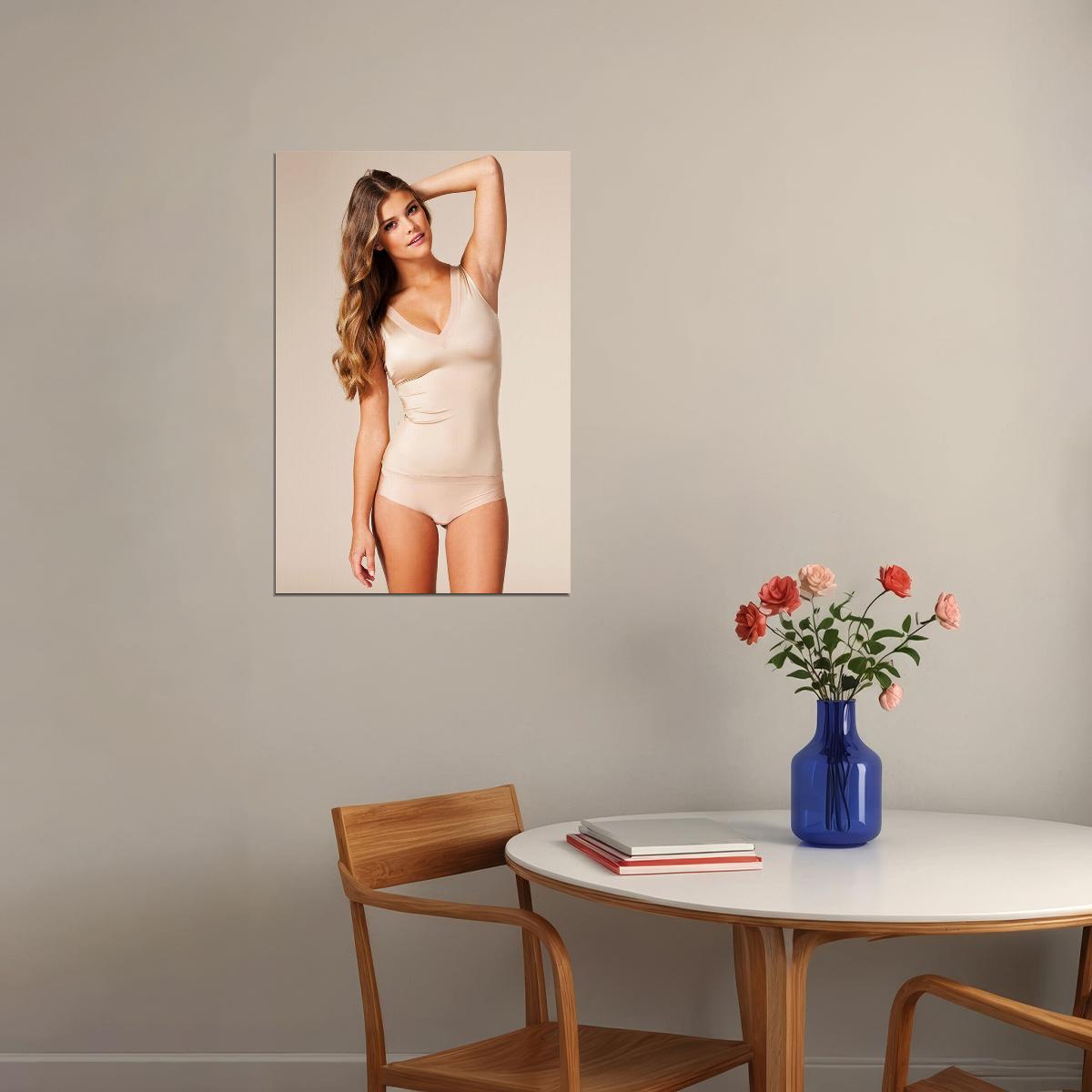 Nina Agdal Celebrity Beauty Model Movie Actress Poster Wall Art Print Home Wall Decor - xonomax