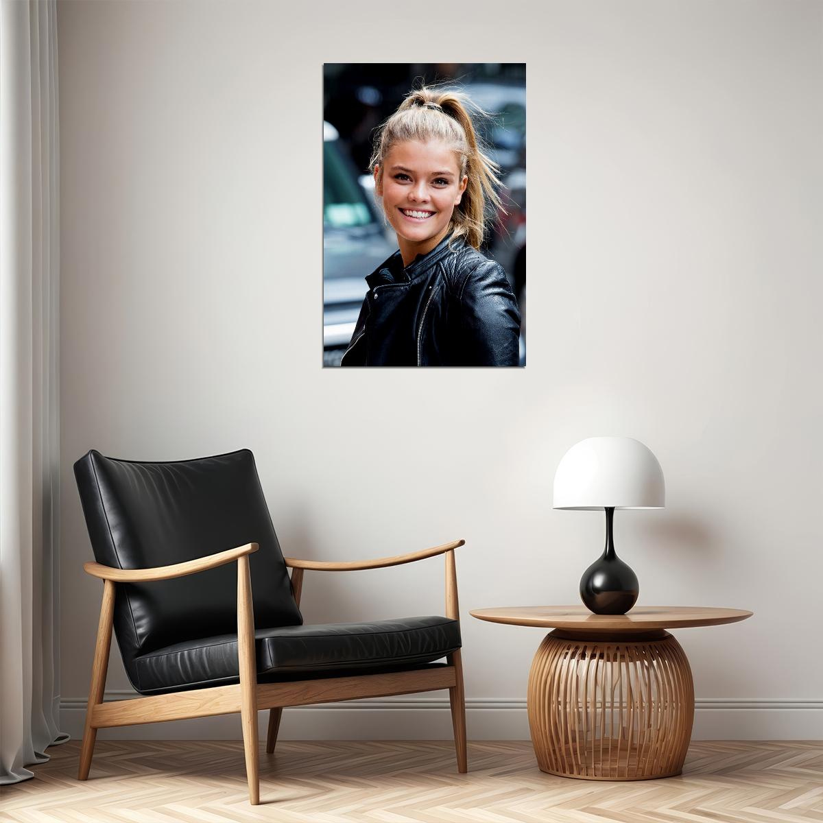 Nina Agdal Celebrity Beauty Model Movie Actor Poster Wall Art Print Home Wall Decor - xonomax