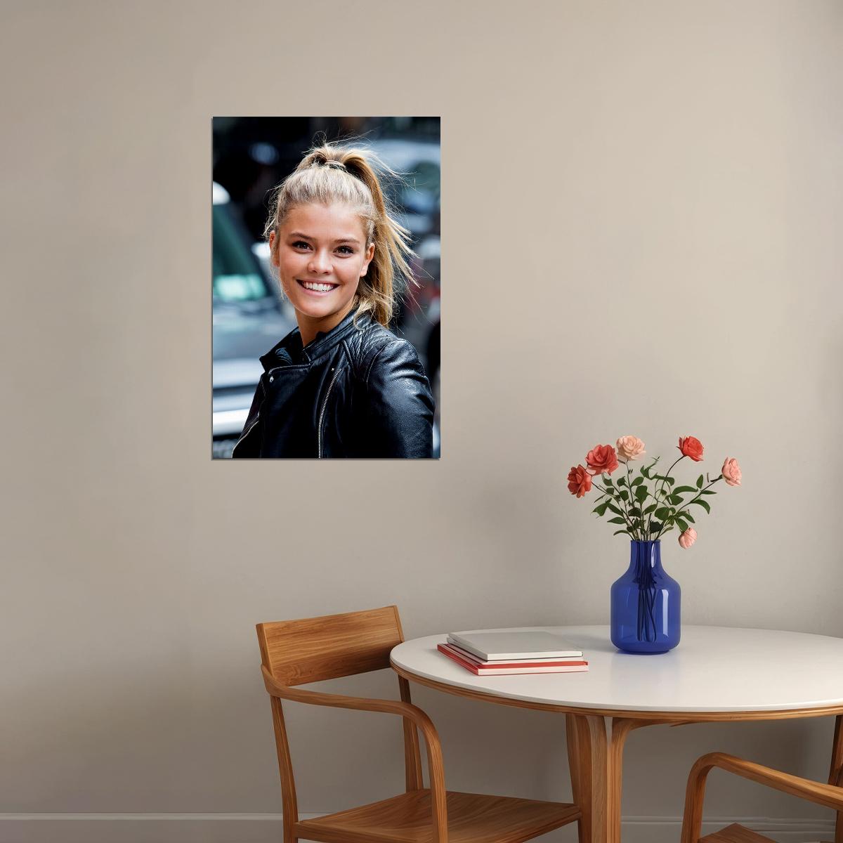 Nina Agdal Celebrity Beauty Model Movie Actor Poster Wall Art Print Home Wall Decor - xonomax