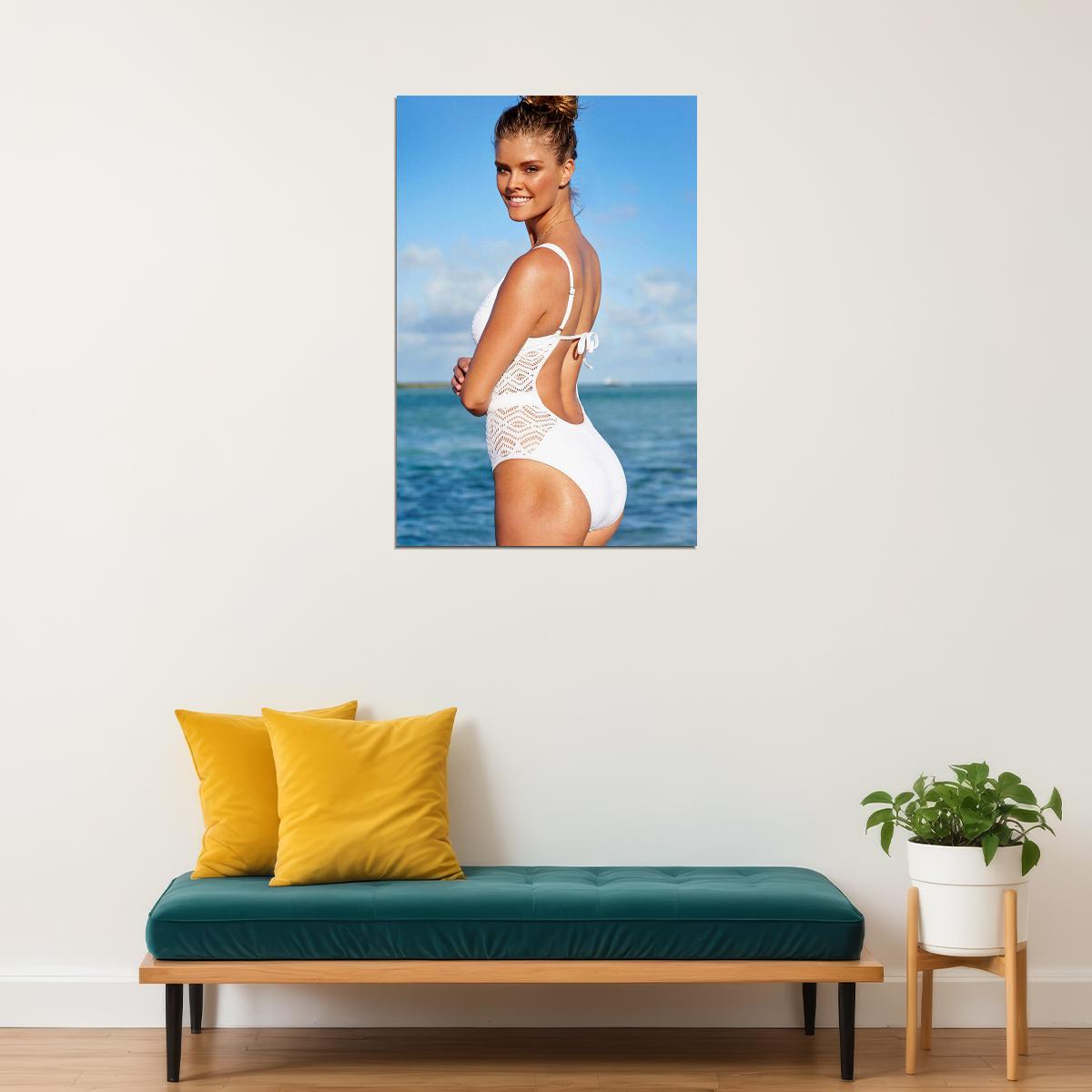 Nina Agdal Celebrity Model Cinema Actor Poster Wall Art Print Home Wall Decor - xonomax