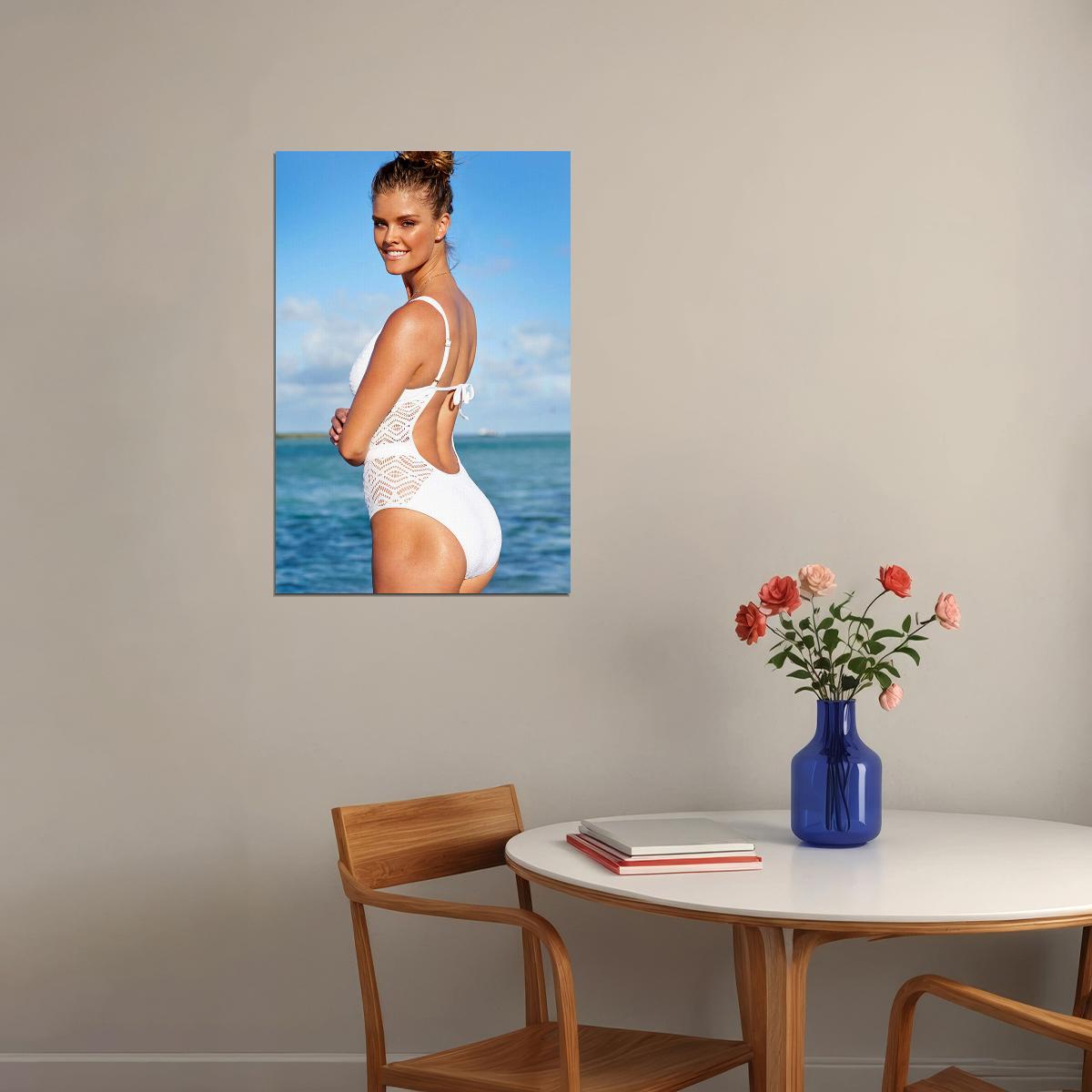 Nina Agdal Celebrity Model Cinema Actor Poster Wall Art Print Home Wall Decor - xonomax