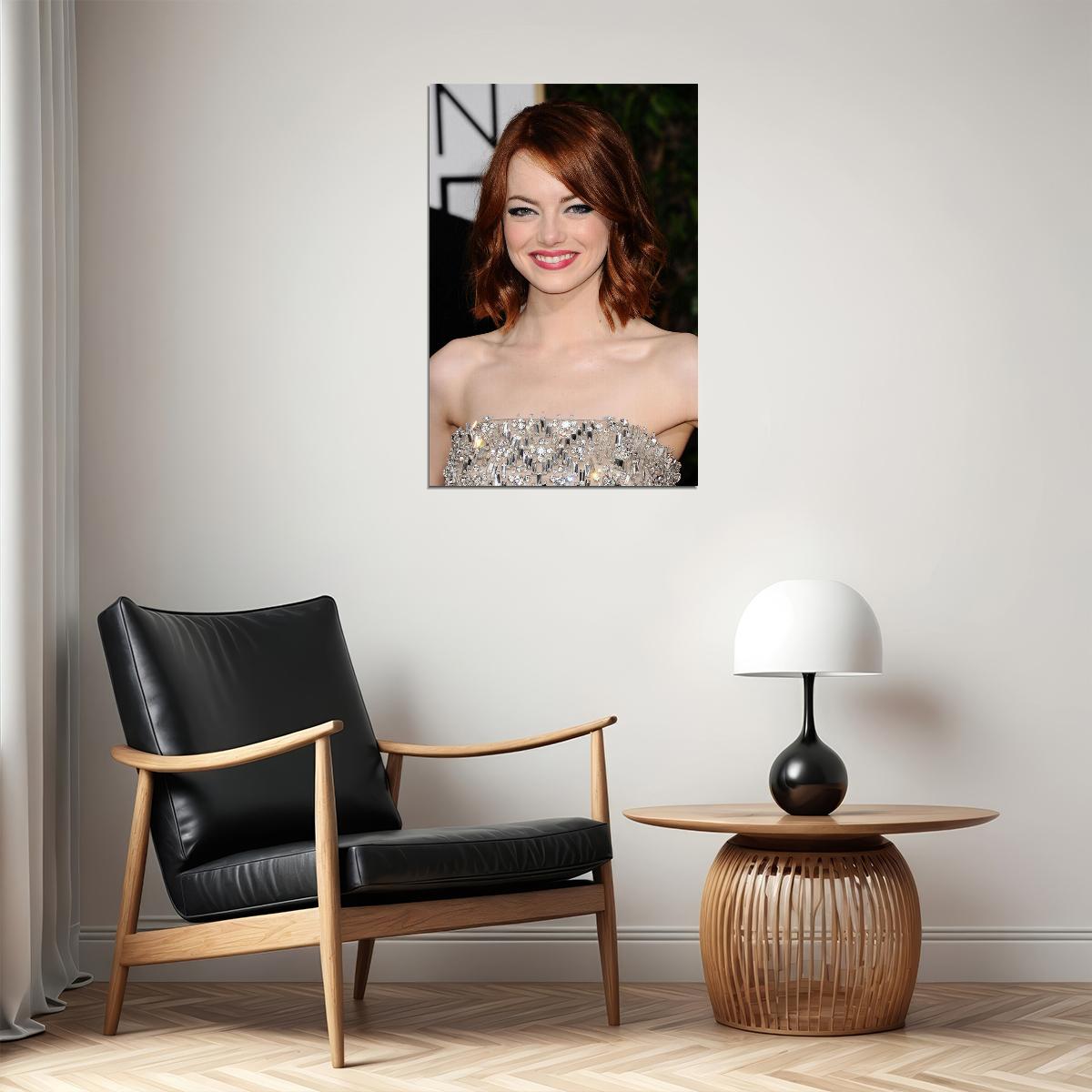 Emma Stone Celebrity Cinema Actor Artist Poster Wall Art Print Home Wall Decor - xonomax